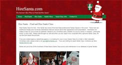 Desktop Screenshot of hiresanta.com